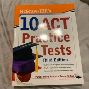 McGraw Hill ACT Practice Tests.